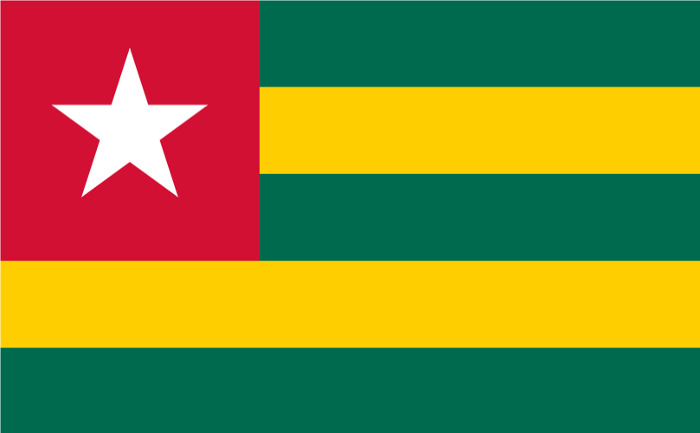 Drapeau du Togo